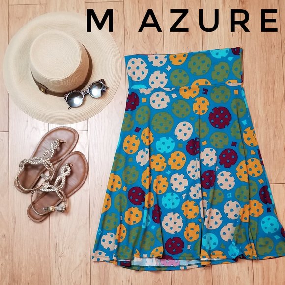 LuLaRoe Dresses & Skirts - LuLaRoe M Azure skirt